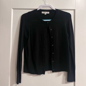 LOFT Classic Black Cardigan